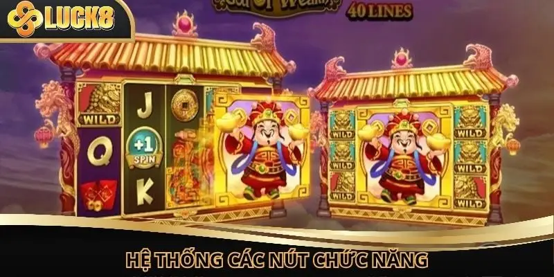 Hệ thống các nút chức năng trong game
